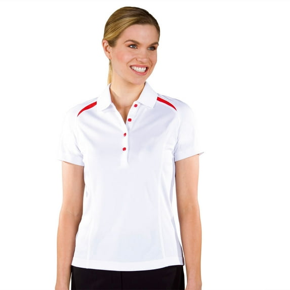 Monterey Club Women's Willow Contrast Golf Polo Shirt #2269