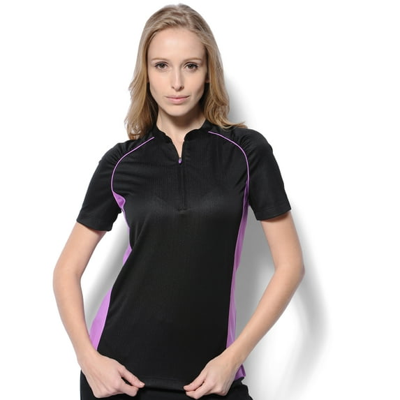 Monterey Club Women's X-Cool Collection Contrast Golf Golf Polo Shirt #2225