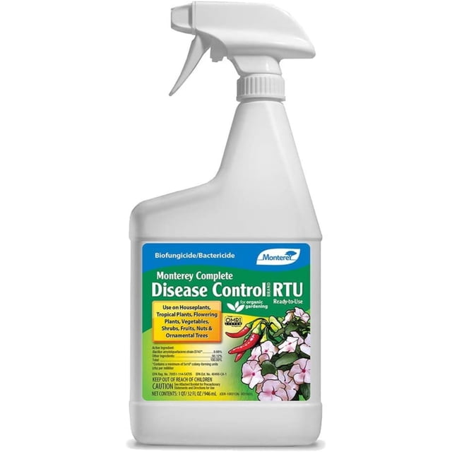 Diseased Sticker Monterey Complete Disease Control Biofungicide/Bactericide Organic RTU ...