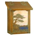 thumbnail image 1 of Monterey Cypress Vertical Mailbox, Gold Iridescent - Warm Brass, 1 of 1