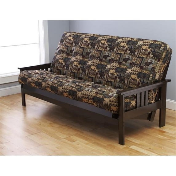 Monterey Frame Peters Cabin Mattress, Maroon - Cream
