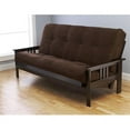 thumbnail image 1 of Monterey Frame Queen Suede Mattress, Brown - Brown, 1 of 1