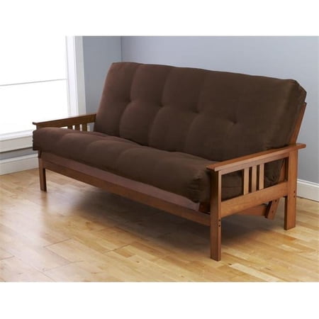 Monterey Frame Suede Mattress, Brown - Brown