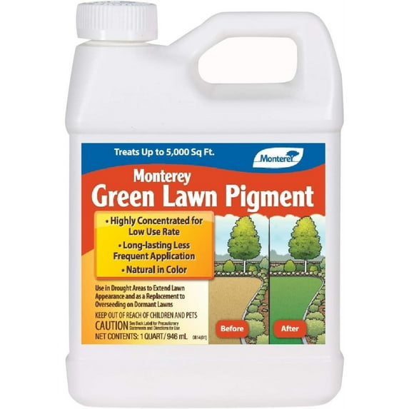 Monterey Green Lawn Pigment, up to 5,000 Sq ft, 32 Ounces