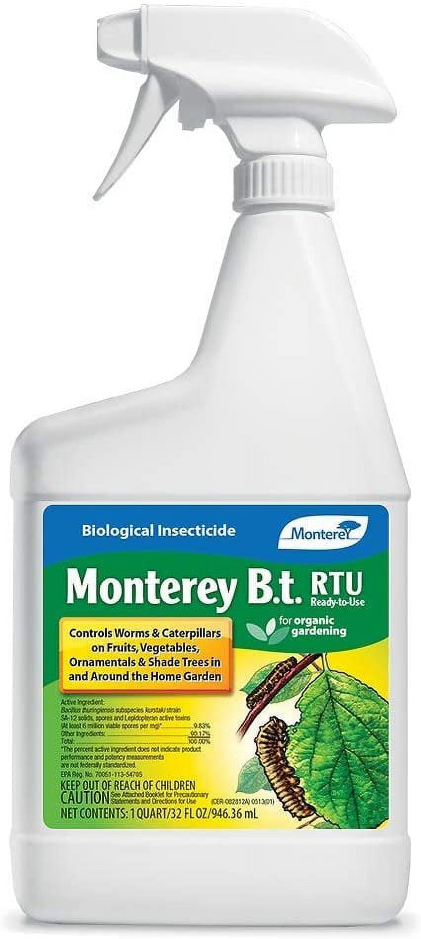 Monterey LG 6338 Bacillus Thuringiensis (B.t.) Worm And Caterpillar