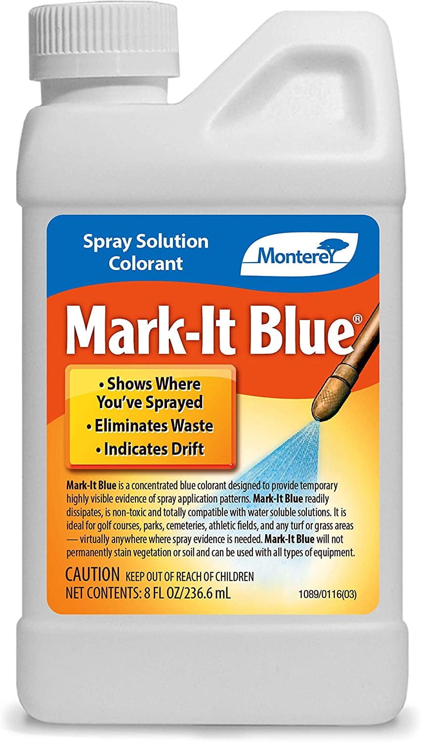 Monterey LG1130 Mark-It Blue Spray Solution Colorant Chemical Marker ...