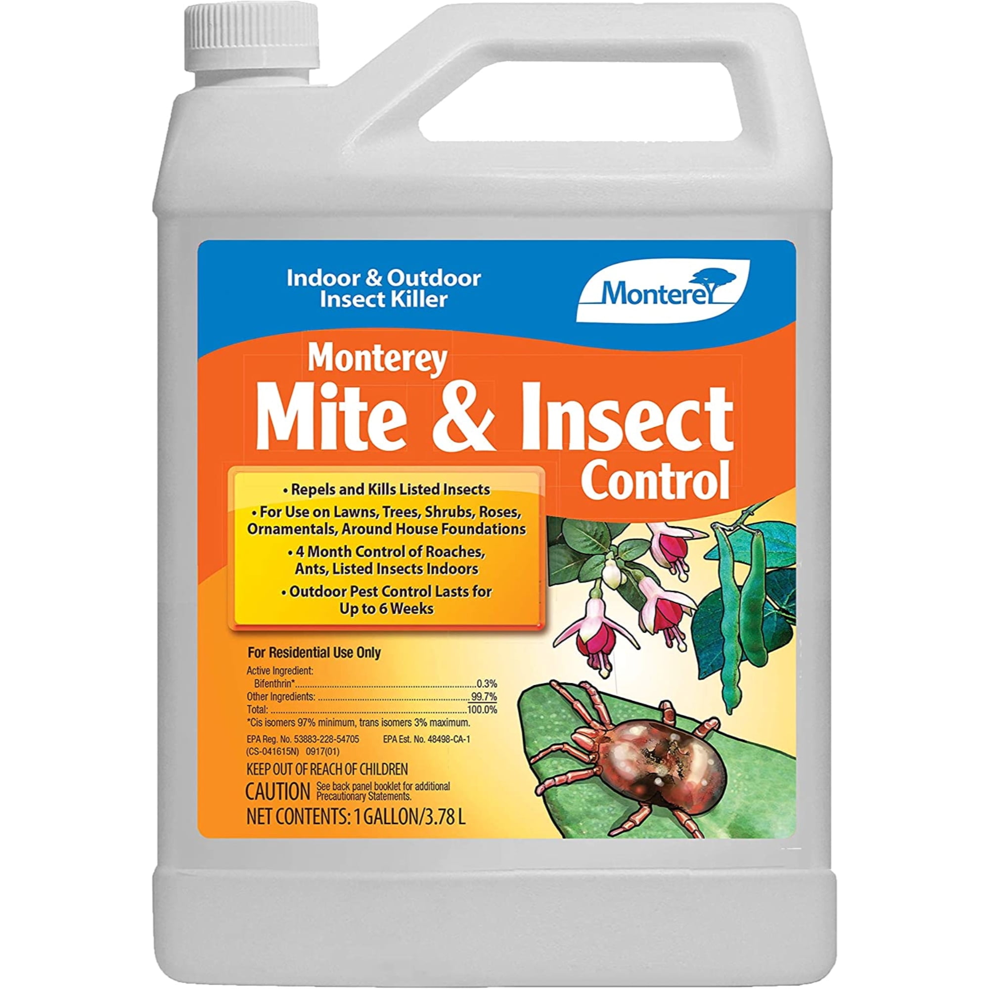 Monterey Mite and Insect Control Spray, Systemic Insecticide for Plants ...