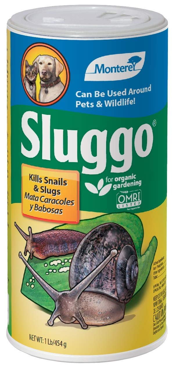 Monterey LG6515 Sluggo Snail Bait, Pet Safe Slug Killer, Granular Yard