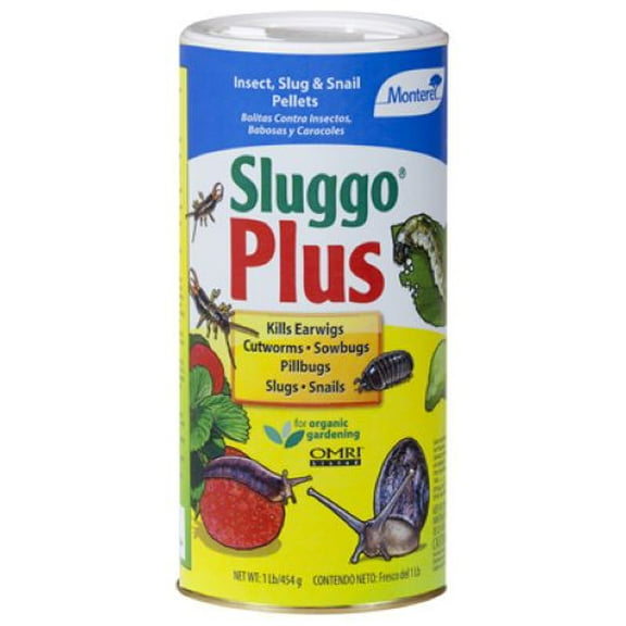 Monterey LG6575 1 LB Container of Sluggo Plus Slug & Snail Bait