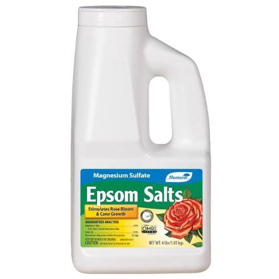 Monterey LG7220 Epsom Salt for Plants Magnesium Sulfate, 4 lb