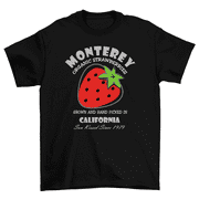 Monterey Organic Strawberries T-Shirt CA California Tee Men Women