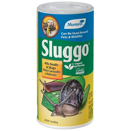 Monterey Sluggo, Wildlife Safe, Slug and Snail Killer Granules, 1 lb.