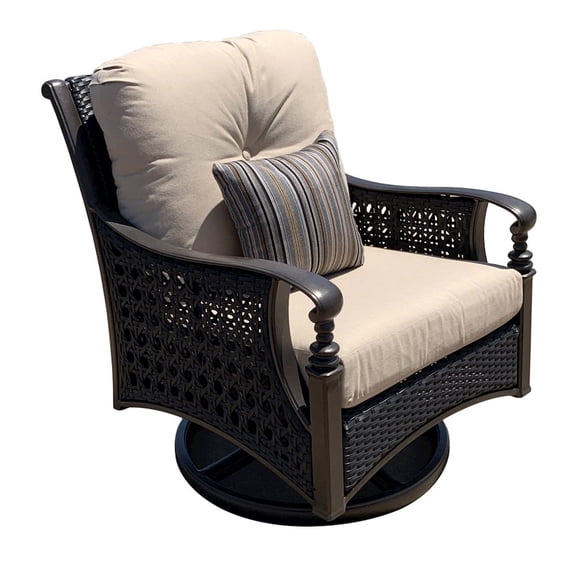 AFD Monterey Swivel Rocking Club Chair