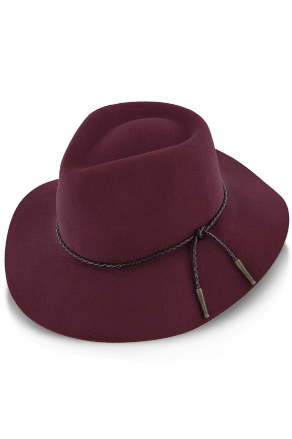 Monterey - Walrus Hats Light Brown Wool Felt Wide Brim Fedora Hat - H7010