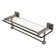 thumbnail image 1 of Montero Collection 16 Inch Gallery Glass Shelf with Towel Bar, 1 of 11