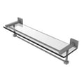 thumbnail image 1 of Montero Collection 22 Inch Gallery Glass Shelf with Towel Bar, 1 of 11