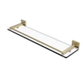 thumbnail image 1 of Montero Collection 22 Inch Glass Shelf with Gallery Rail, 1 of 2