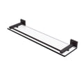 thumbnail image 1 of Montero Collection 22 Inch Glass Shelf with Gallery Rail, 1 of 5