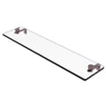 thumbnail image 1 of Montero Collection 22 Inch Glass Vanity Shelf with Beveled Edges, 1 of 5