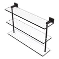 thumbnail image 1 of Montero Collection 22 Inch Triple Tiered Glass Shelf, 1 of 11