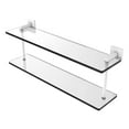 thumbnail image 1 of Montero Collection 22 Inch Two Tiered Glass Shelf, 1 of 11