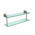 thumbnail image 1 of Montero Collection 22 Inch Two Tiered Glass Shelf, 1 of 5