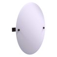 thumbnail image 1 of Montero Collection Contemporary Frameless Oval Tilt Mirror with Beveled Edge, 1 of 2