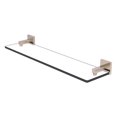 thumbnail image 1 of Montero Collection Glass Vanity Shelf with Beveled Edges - Antique Pewter / 22 Inch, 1 of 5