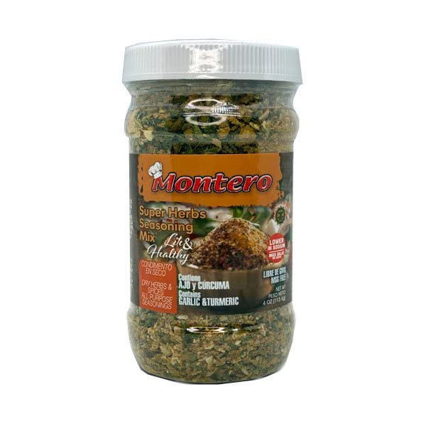 Montero Super Herbs Seasoning Mix 4oz Dry Herbs & Spices All Purpose