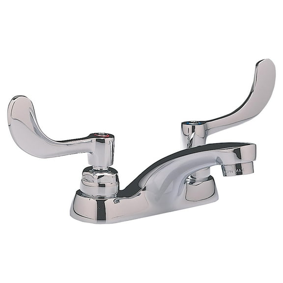 Standard Vandal Resistant Bathroom Faucet, Polished Chrome, 2 Holes