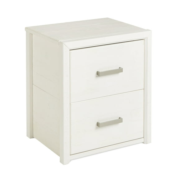 Monterrey Nightstand - Shabby White Finish