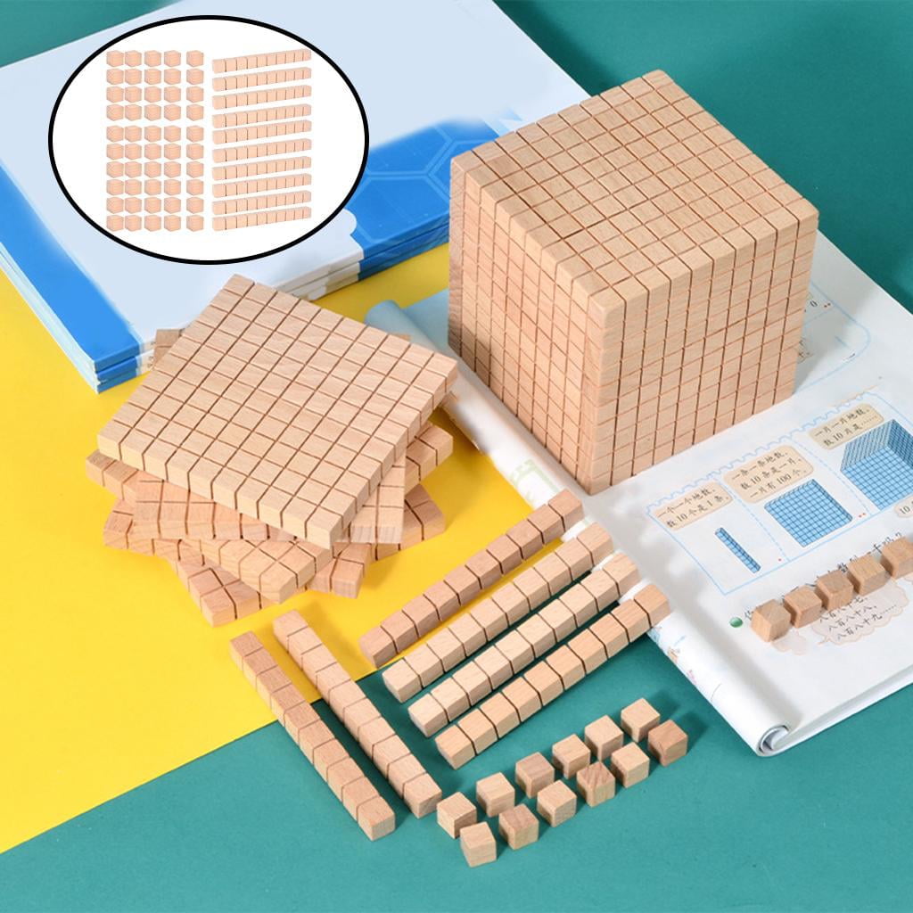 Montessori blocks wooden hot sale