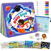 Sbekiev Busy Book for Toddlers 1-3, Montessori Learning & Toddler Travel Toy
