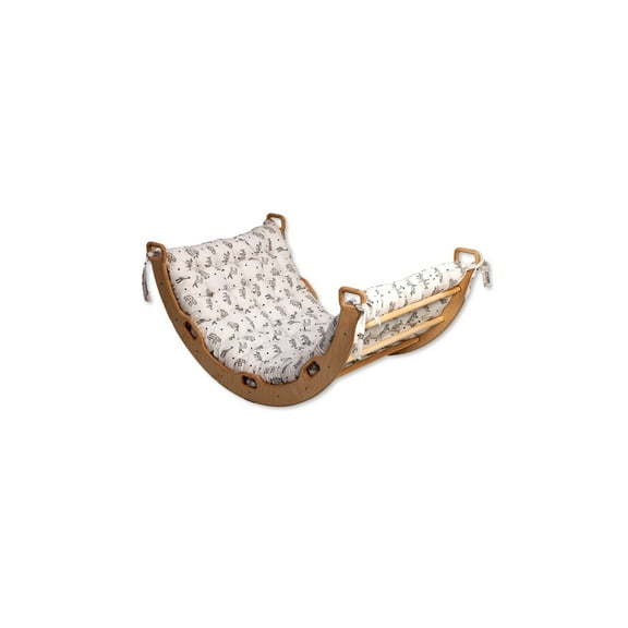 Montessori Climbing Arch and Cushion Set, Rocker (Origami), 1 Pack