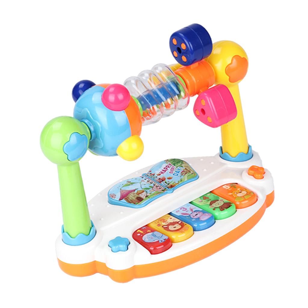 Child Learning Instrument Montessori Educational Instrument Rotating Nursery Rhymes Preschool ...