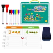 Montessori Educational Sensory Books, Baby Busy Board, Preschool Learning Toys for Toddlers
