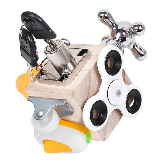 Montessori Educational Stress Cubes for Early Childhood Learning and Busy Activity Development