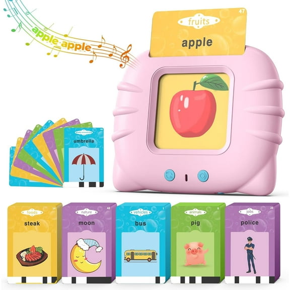 💖Montessori Language Learning and Autism Toys, Talking Flash Cards for Toddlers with 224 Sight Words