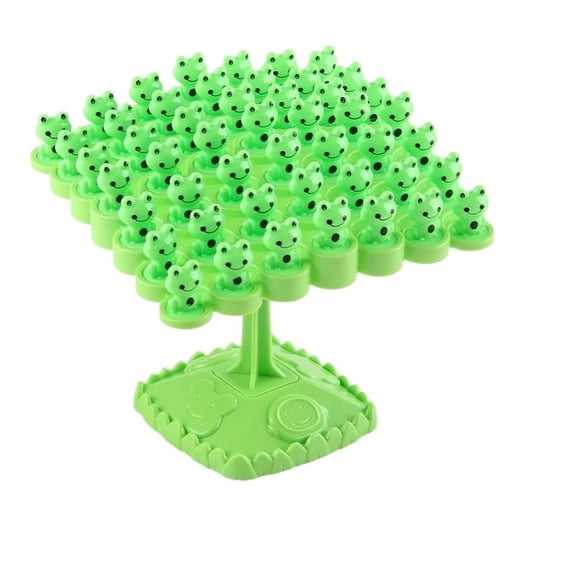 Montessori Math Supplies Fun Frog Balance Game - Interactive Balancing Board for People