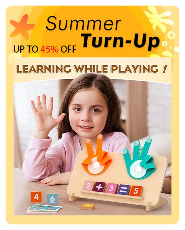 Montessori Math Toys for Toddlers 2-5,Wooden Educational Counting ...