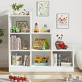 thumbnail image 1 of Montessori Shelf 6-Section Wooden Storage Cabinet,  Toy Storage Organizer Book Shelf for  Rooms, Classroom, Playroom, Nursery, Preschool Book Shelves, 1 of 13