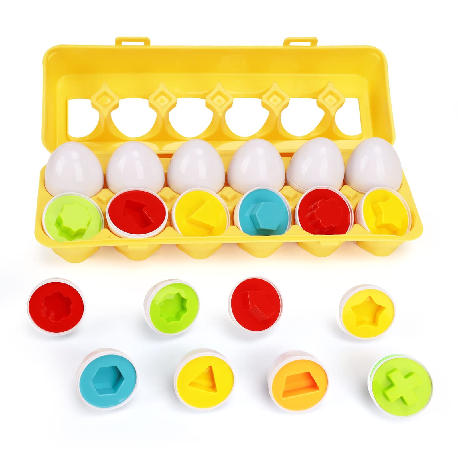 Montessori Toddlers Eggs Toy For 1 2