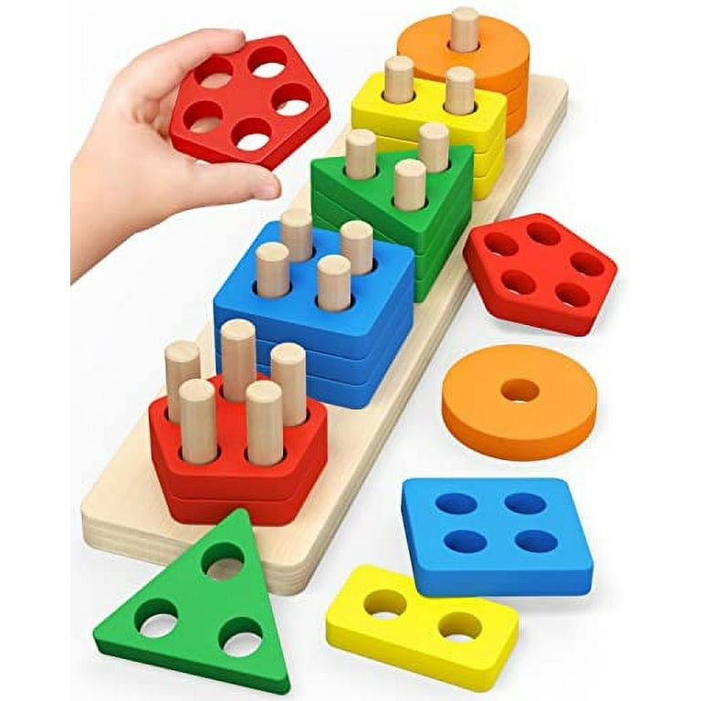 Montessori stacking toys sales