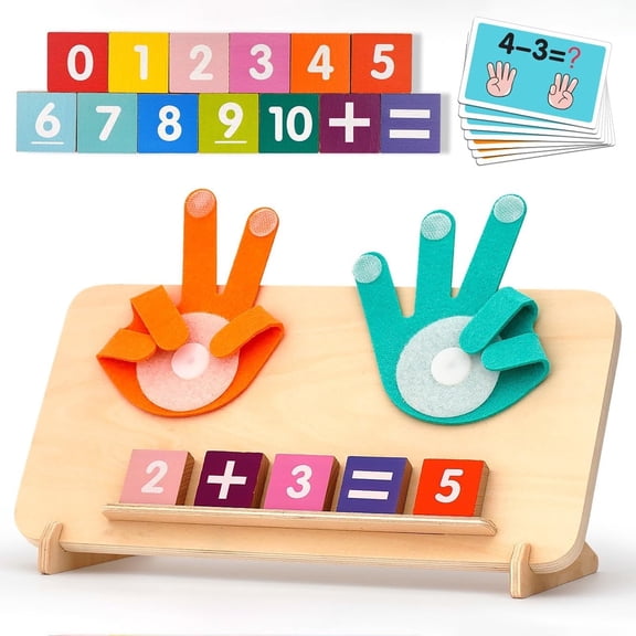Montessori Toys for 3 4 5 6 Year Old,Preschool Learning Toys for Toddlers age 2-4,Educational Math manipulatives Number Counting Blocks for Kids,Birthday Christmas Stocking Stuffers for Boys Girls