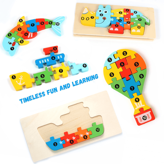 Montessori Wooden Puzzle-2