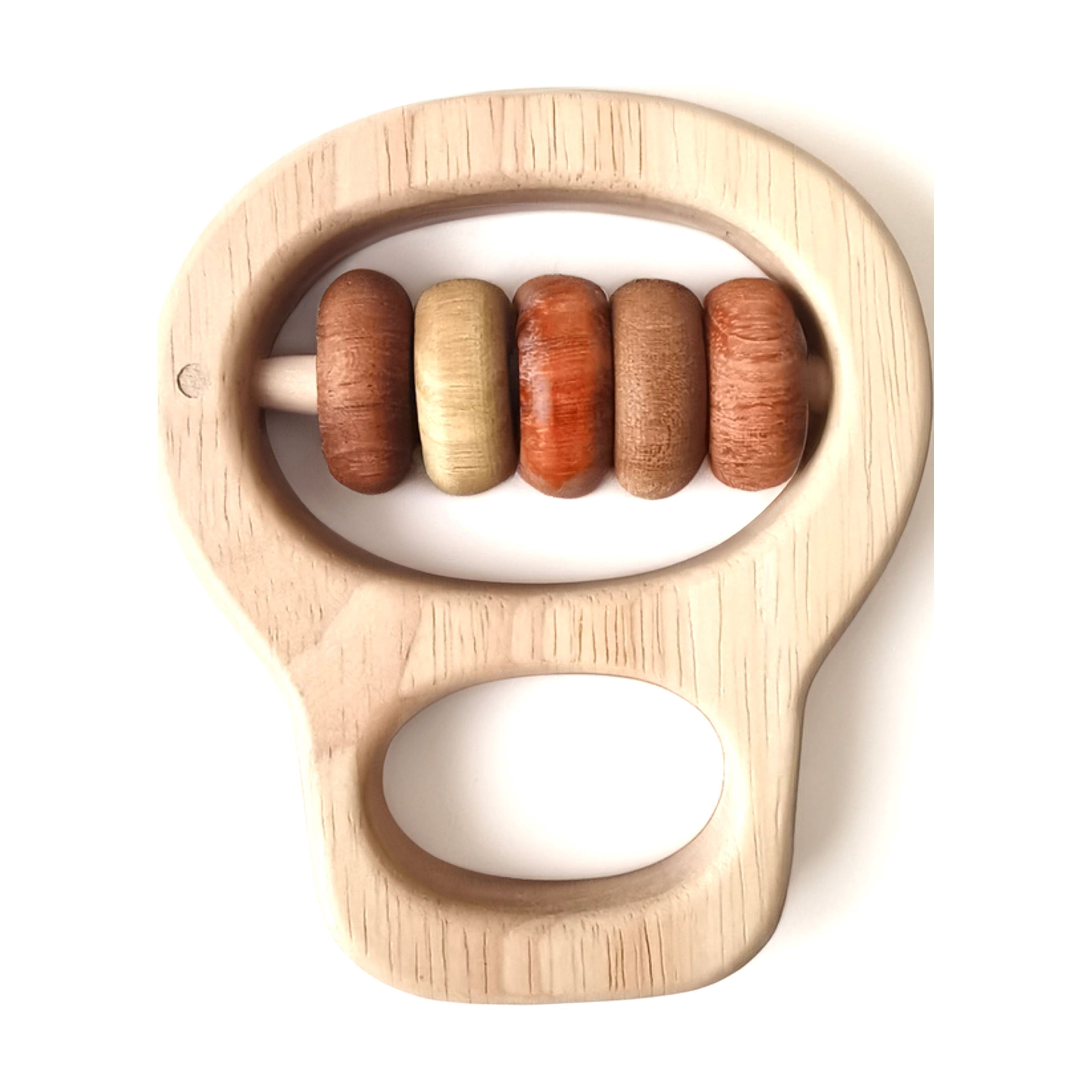 Girls Tween Rattle Montessori Wooden Rattle Toys for Infant Baby Boys Girls 0-6 Months ...