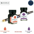 thumbnail image 1 of Monteverde 60ml Core Fountain Pen Ink Bottle (30ml Mandarin Orange Ink Bottle G309MO, 30ml Purple Reign Ink Bottle G309PR), 1 of 2