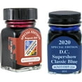 thumbnail image 1 of Monteverde 60ml Ink, Classic Blue, Burgundy Ink (G309DW, G309LB) Fountain Pen Ink (30ml Each Ink Bottle, 2 Pack), 1 of 2