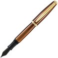 thumbnail image 1 of Monteverde Aldo Domani Brown Fountain Pen - Omniflex, 1 of 1