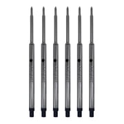 Monteverde Ballpoint Pen Refill Fine Point Black Ink 6 Pack W423BK